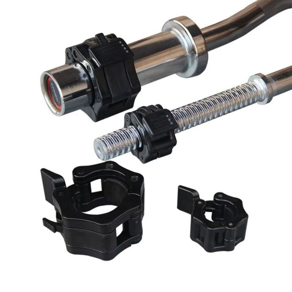 Pair of Locking 25Mm Diameter Standard Bar Dumbbell Barbell Collars Lock Clips Clamp Weight Lifting Gym Fitness Bodybuilding