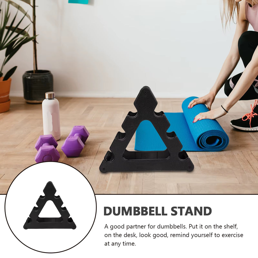 Dumbbell Rack Holder 3 Tier Compact Dumbbell Holder Home Adjustable Stand Gym Exercise Weight Rack Weight Lifting Storage