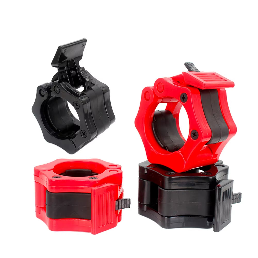 Pair of Locking 25Mm Diameter Standard Bar Dumbbell Barbell Collars Lock Clips Clamp Weight Lifting Gym Fitness Bodybuilding
