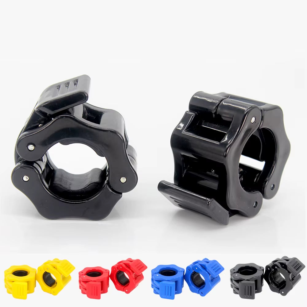 Pair of Locking 25Mm Diameter Standard Bar Dumbbell Barbell Collars Lock Clips Clamp Weight Lifting Gym Fitness Bodybuilding