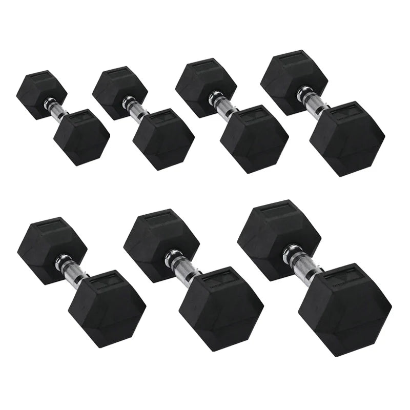 Hex Dumbbell Set - Choice of Weight